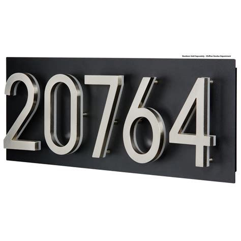 metal house numbers home depot|lighted house numbers home depot.